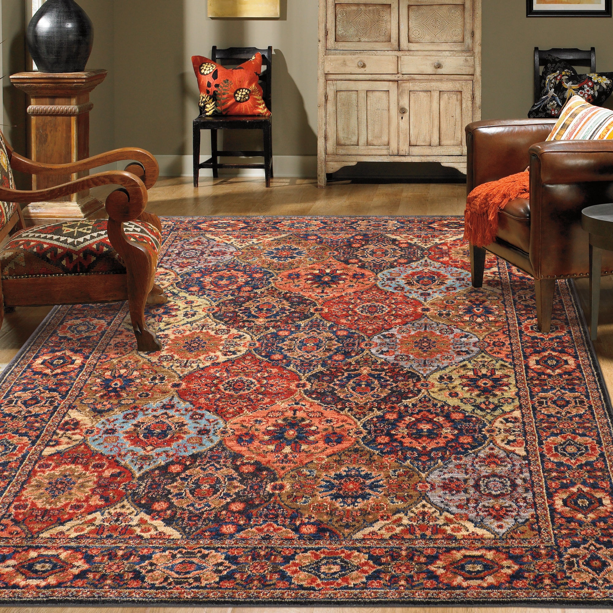 Karastan Area Rugs Spice Market Levant Multi 3'5